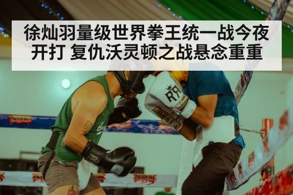 徐灿羽量级世界拳王统一战今夜开打 复仇沃灵顿之战悬念重重
